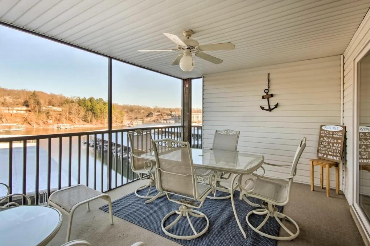 Waterfront Condo With Boat Slip! Lake Ozark Exterior foto